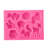 Animals Silicone Mold Cake Decorating Tools Pastry Baking Chocolate Soap Mold, Animals Shape